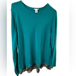 J. Jill Size Medium Tall Women’s Sweater